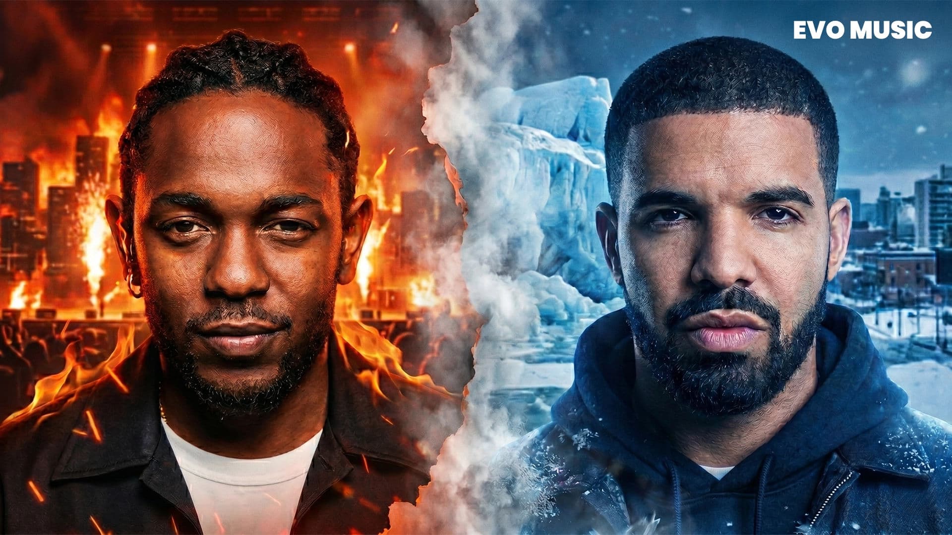 Cover Image for Kendrick Lamar “Fireman” Rumor Sparks Chaos During Drake’s “ICEMAN” Rollout